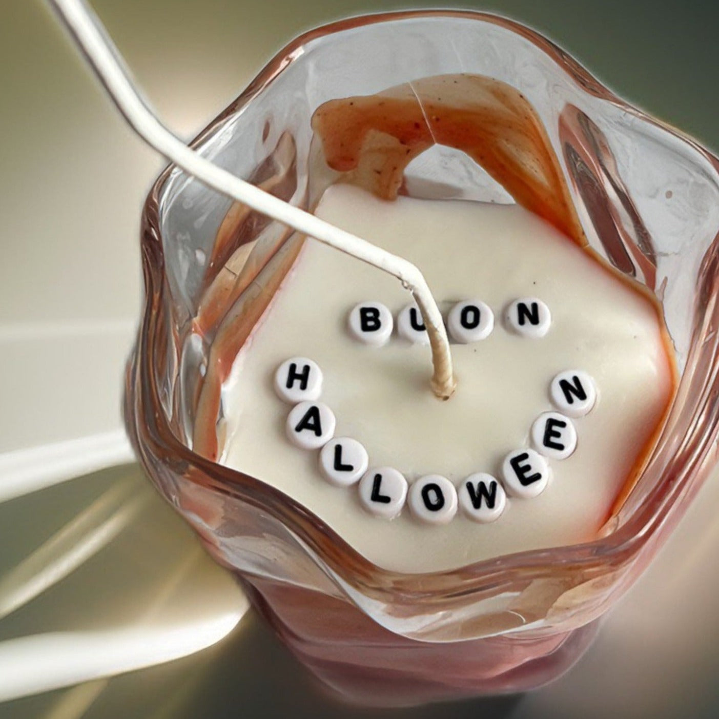 Candela Profumata Halloween Atmosfera Regalo Cera